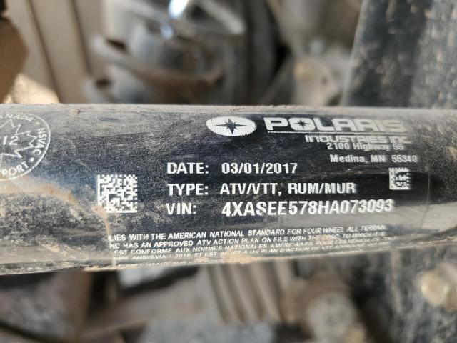 2017 POLARIS SPORTSMAN 4XASEE578HA073093