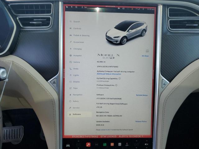 2017 TESLA MODEL X - 5YJXCBE27HF079062