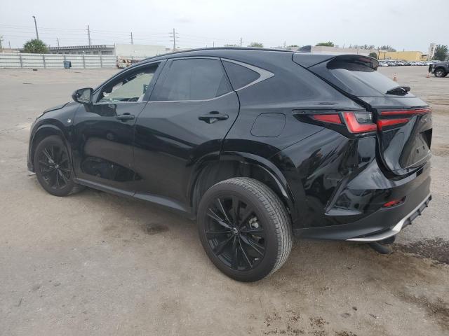 LEXUS NX 350 2022 black  gas 2T2KGCEZ8NC014086 photo #3