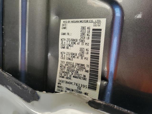 2023 NISSAN ROGUE SV - 5N1BT3BA0PC761395