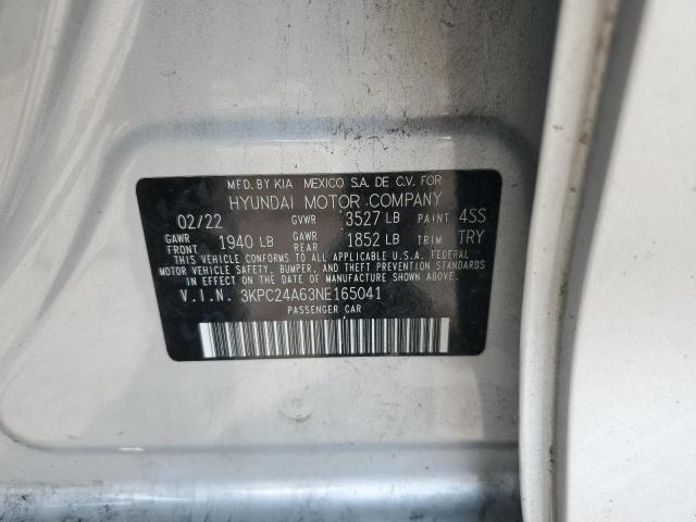 2022 HYUNDAI ACCENT SE - 3KPC24A63NE165041