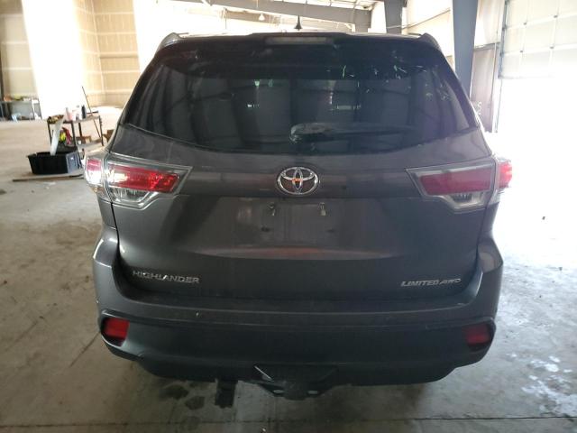 VIN 5TDDKRFH8ES005271 2014 Toyota Highlander, Limited no.6