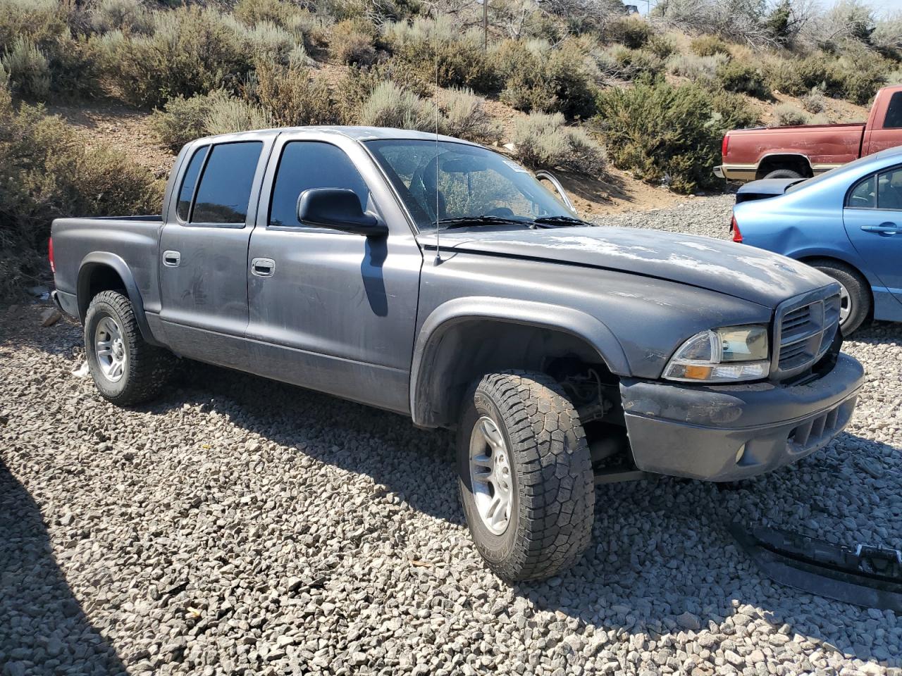 Lot #3037836256 2002 DODGE DAKOTA QUA