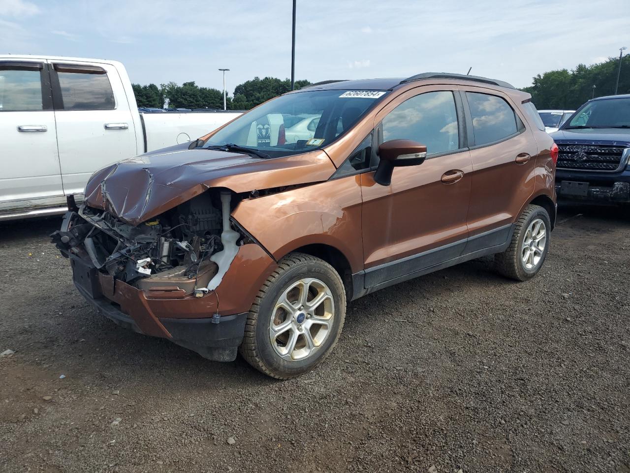 2019 Ford Ecosport Se vin: MAJ6S3GL1KC287068