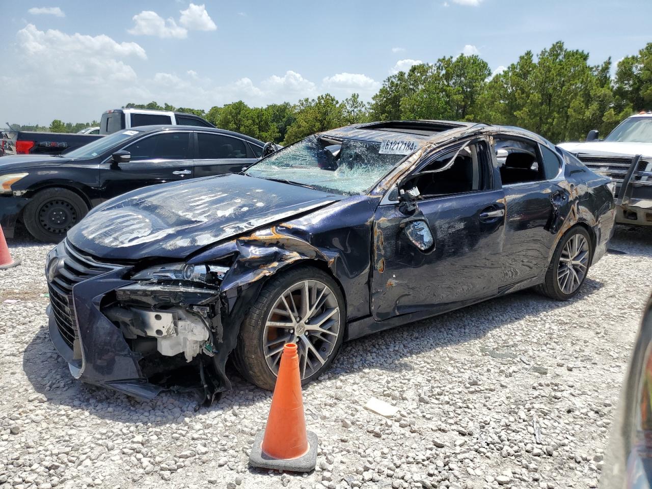 Lot #2943096403 2016 LEXUS GS 350 BAS