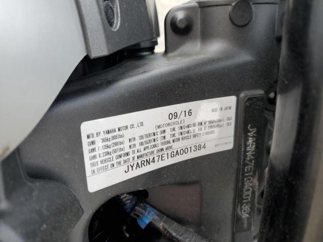 2016 YAMAHA XSR900 60T - JYARN47E1GA001384