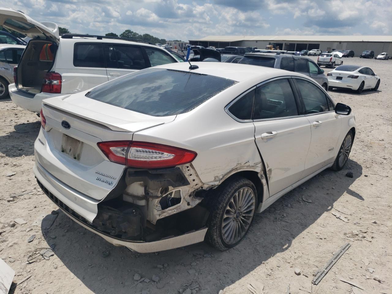 3FA6P0RU9DR277737 2013 Ford Fusion Titanium Hev