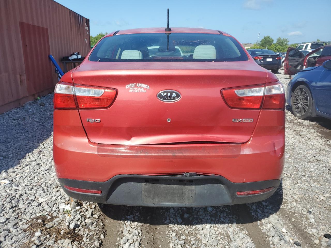 Lot #2976624590 2013 KIA RIO EX