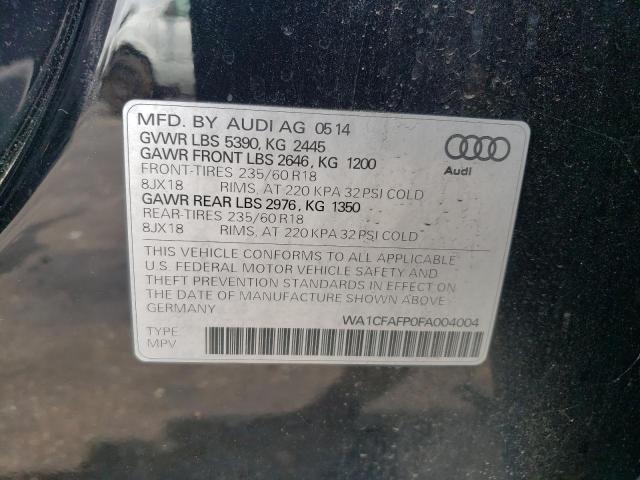 VIN WA1CFAFP0FA004004 2015 Audi Q5, Premium no.14