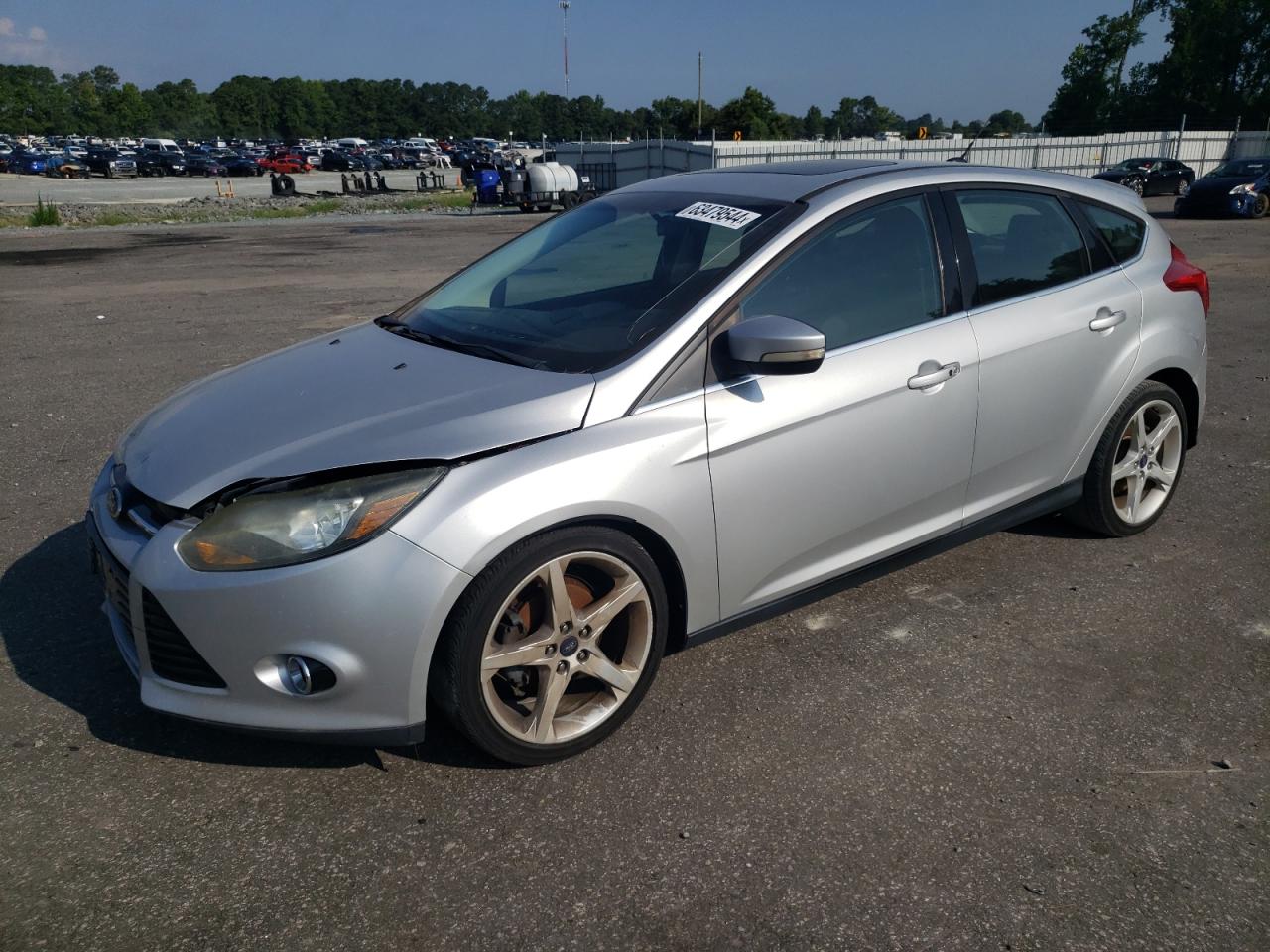 2012 Ford Focus Titanium vin: 1FAHP3N28CL419958