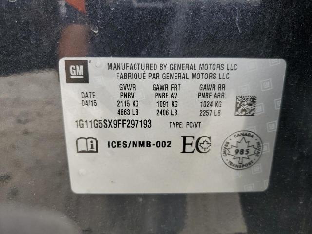 1G11G5SX9FF297193 2015 CHEVROLET MALIBU - Image 13