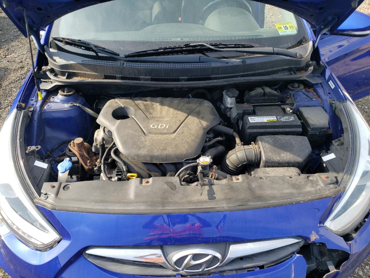 KMHCU5AE1EU186930 2014 Hyundai Accent Gls