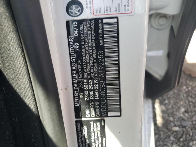 2015 MERCEDES-BENZ S 550 - WDDUG8CB8FA192253
