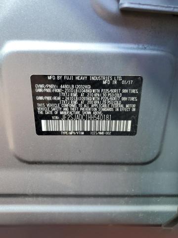 2017 Subaru Forester 2.5I Premium VIN: JF2SJADC1HH540181 Lot: 59965544