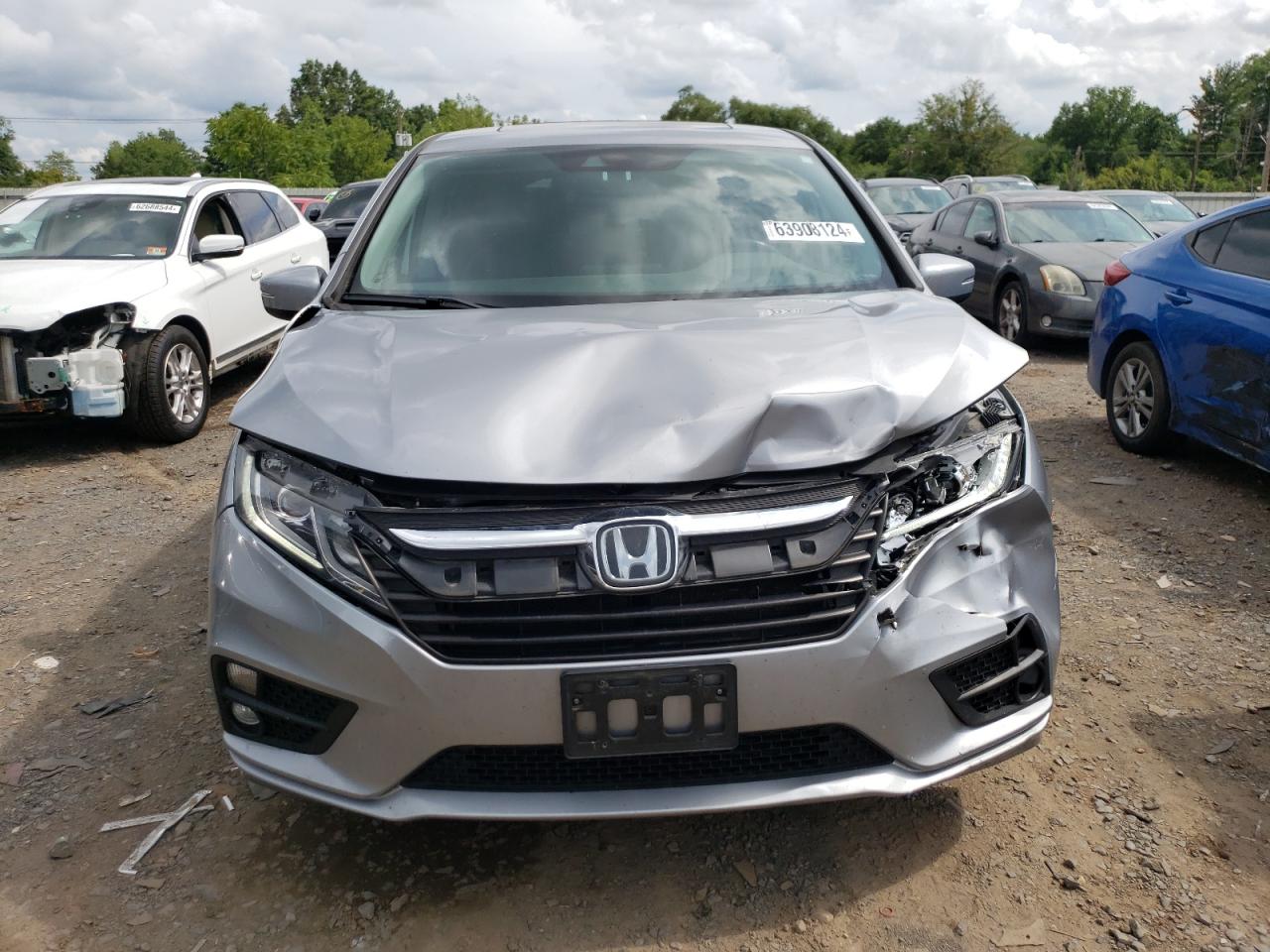 Lot #2794475408 2018 HONDA ODYSSEY EX