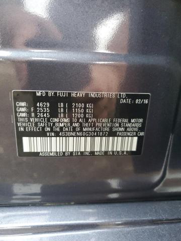 2016 SUBARU LEGACY 3.6 - 4S3BNEN60G3041872