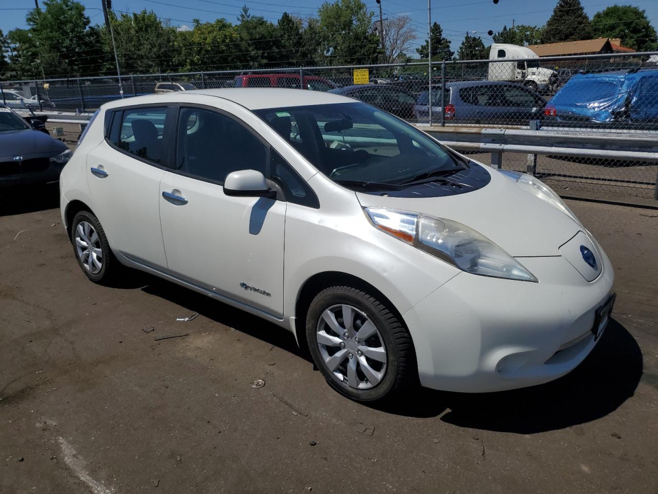 2015 Nissan Leaf S vin: 1N4AZ0CP9FC326623