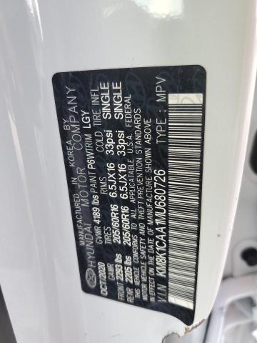 2021 HYUNDAI KONA SE - KM8K1CAA1MU680726