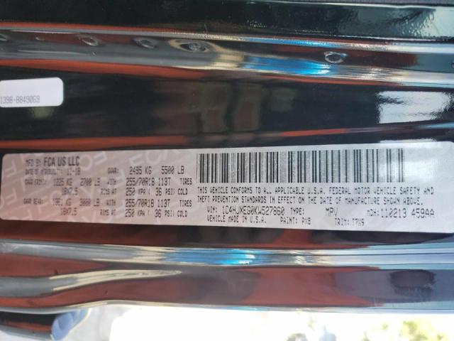 2019 JEEP WRANGLER U - 1C4HJXEG0KW527860