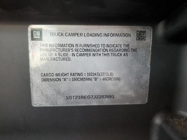 2018 GMC SIERRA C25 - 1GT21REG7JZ283591