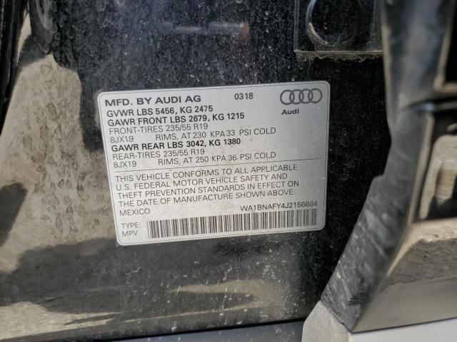 VIN WA1BNAFY4J2156684 2018 Audi Q5, Premium Plus no.13