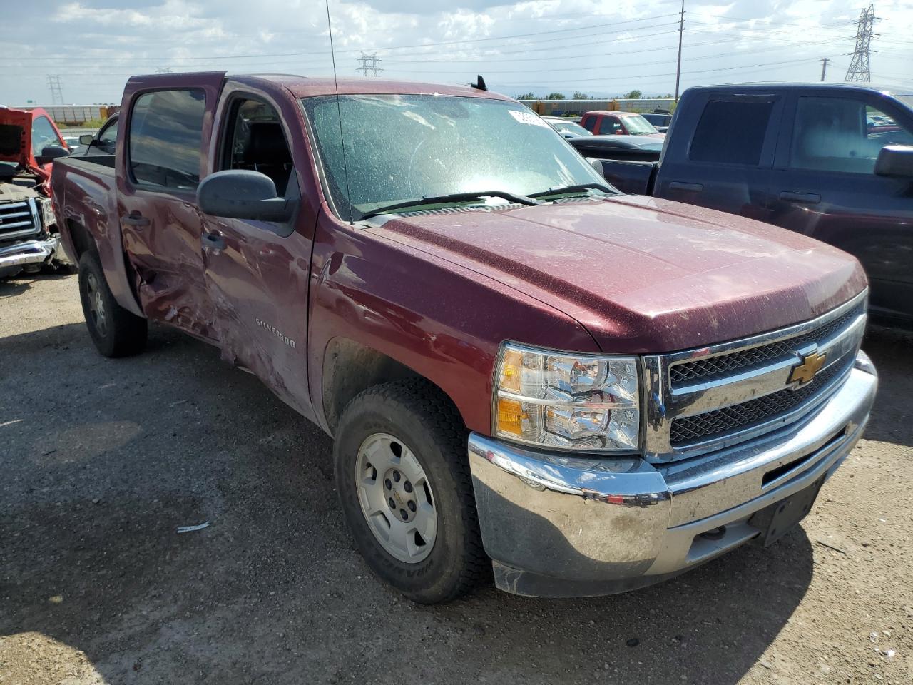 2013 Chevrolet Silverado K1500 Lt vin: 3GCPKSE75DG153713