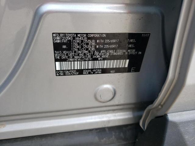 2018 TOYOTA RAV4 LE - JTMBFREV6JJ198191