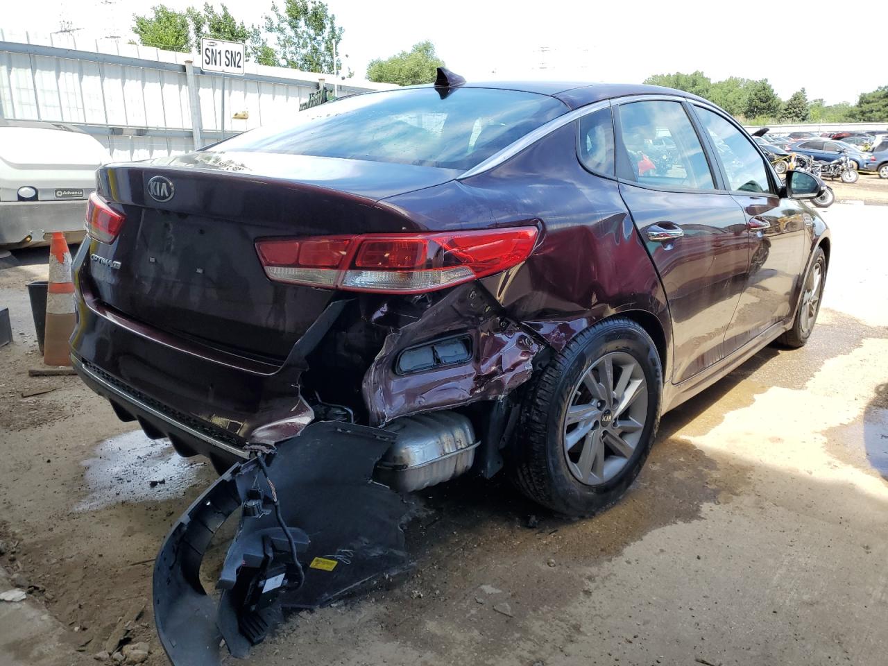 5XXGT4L31LG448379 2020 Kia Optima Lx