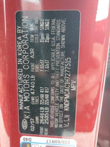 2017 KIA SPORTAGE L - KNDPMCAC1H7277515