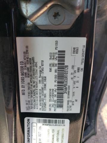 VIN 3FA6P0LU3JR102128 2018 Ford Fusion, Se Hybrid no.13