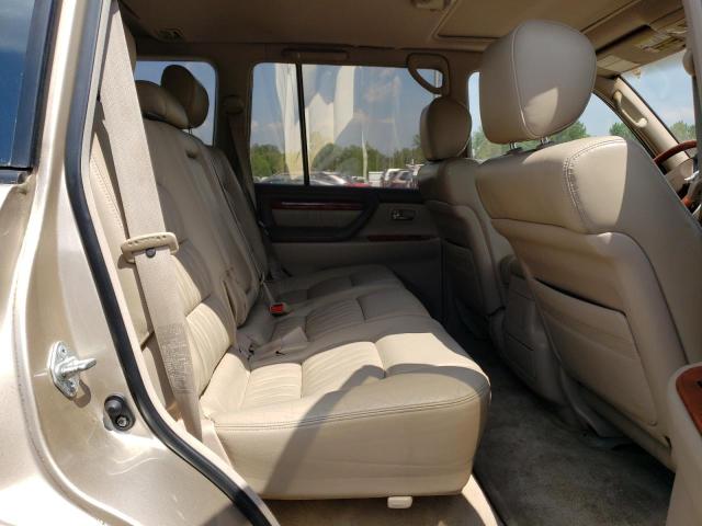 2000 Lexus Lx 470 VIN: JT6HT00W3Y0085143 Lot: 62130084