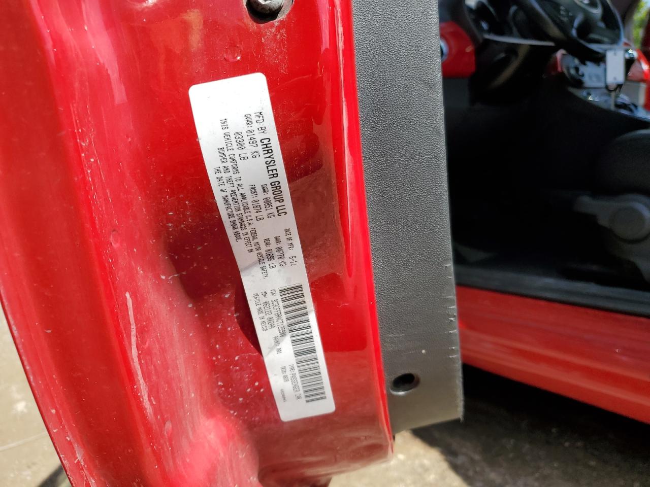 3C3CFFBR4CT125900 2012 Fiat 500 Sport