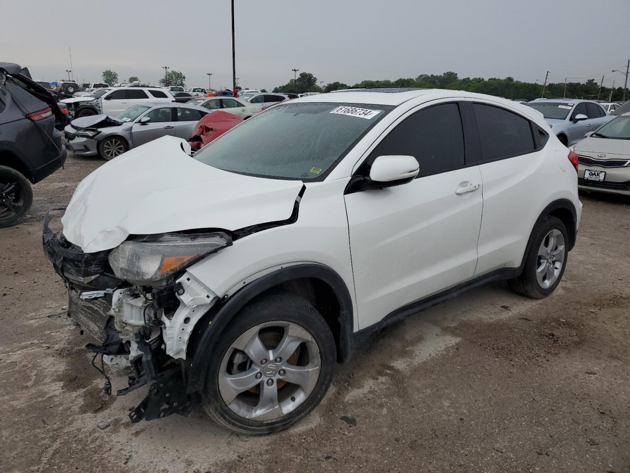 Lot #2845329105 2016 HONDA HR-V EX