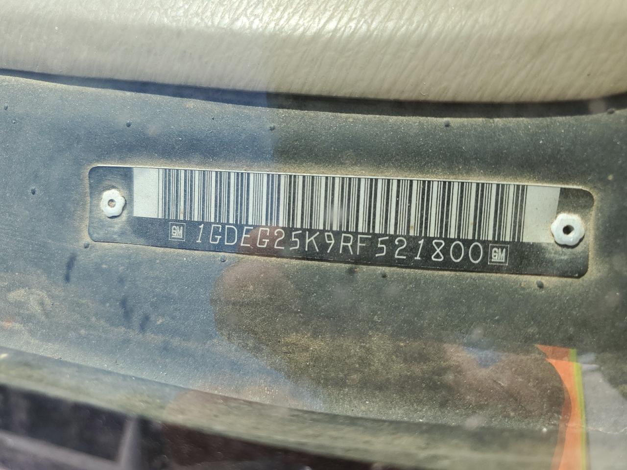 1GDEG25K9RF521800 1994 GMC Rally Wagon / Van G2500 1GDEG25K9RF521800 1994 GMC Rally Wagon / Van G2500