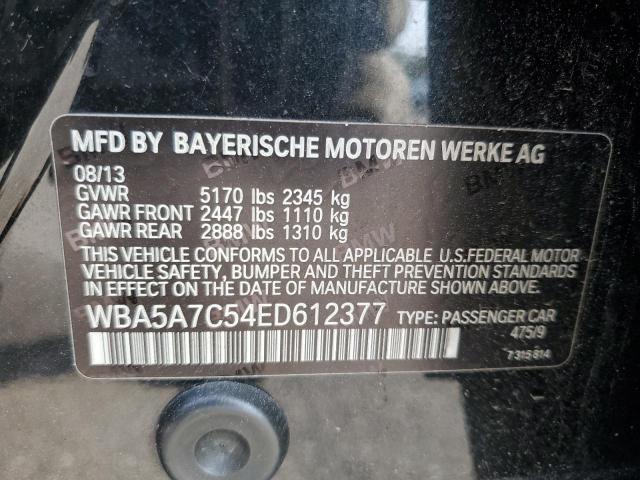 VIN WBA5A7C54ED612377 2014 BMW 5 Series, 528 XI no.13