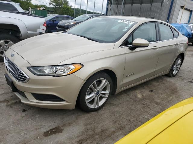 VIN 3FA6P0UUXJR122374 2018 Ford Fusion, S Hybrid no.1