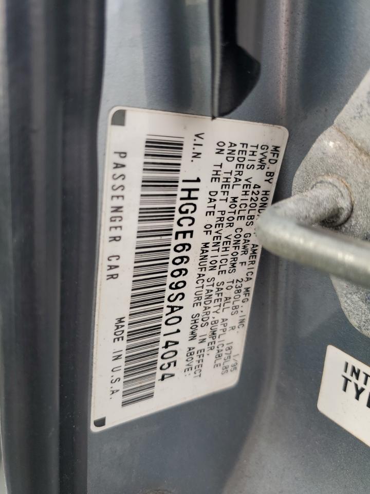 1HGCE6669SA014054 1995 Honda Accord Ex