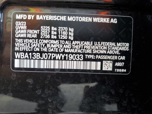 VIN WBA13BJ07PWY19033 2023 BMW 5 Series, 530 XI no.12