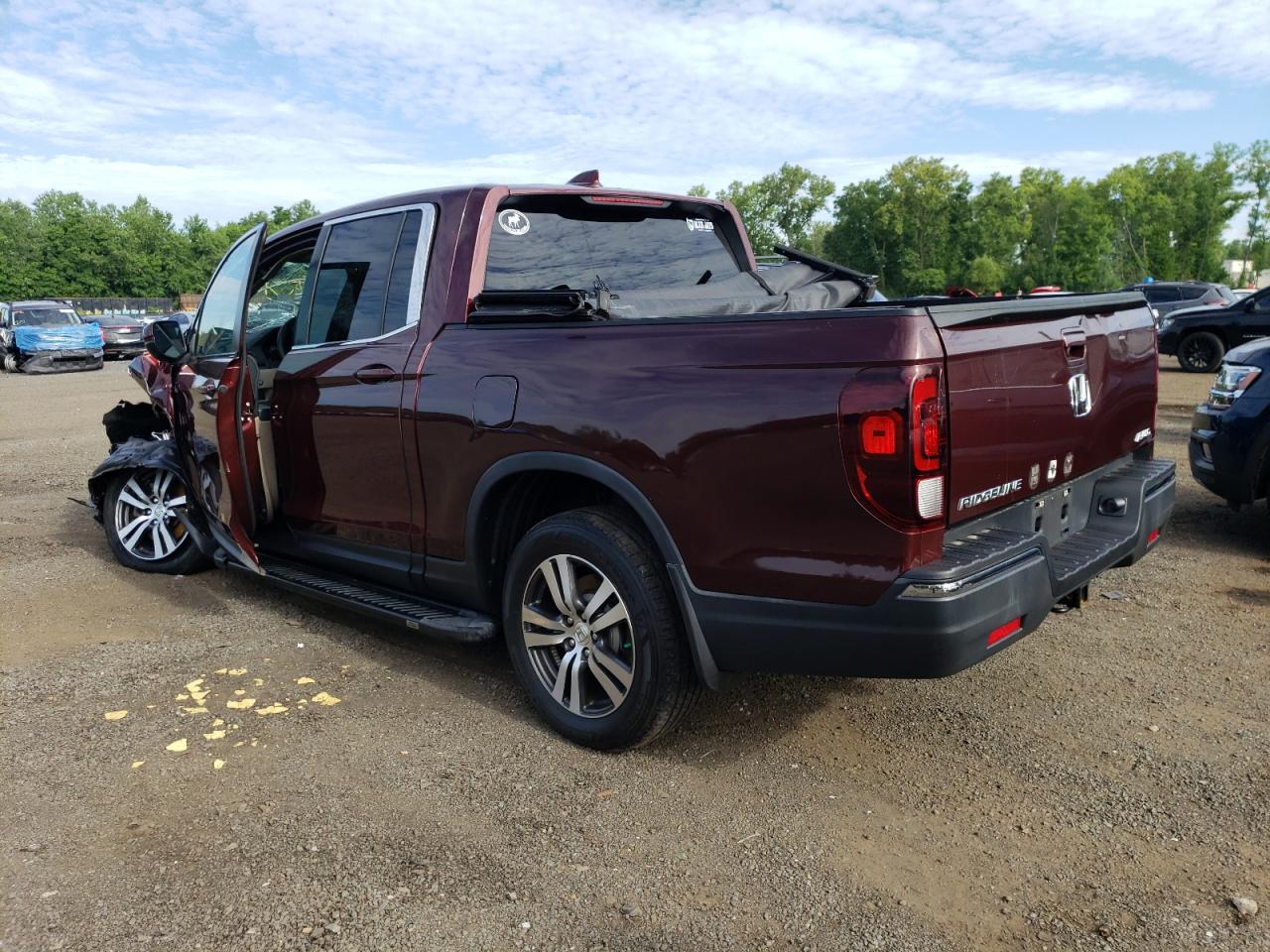 2017 Honda Ridgeline Rts vin: 5FPYK3F4XHB034007