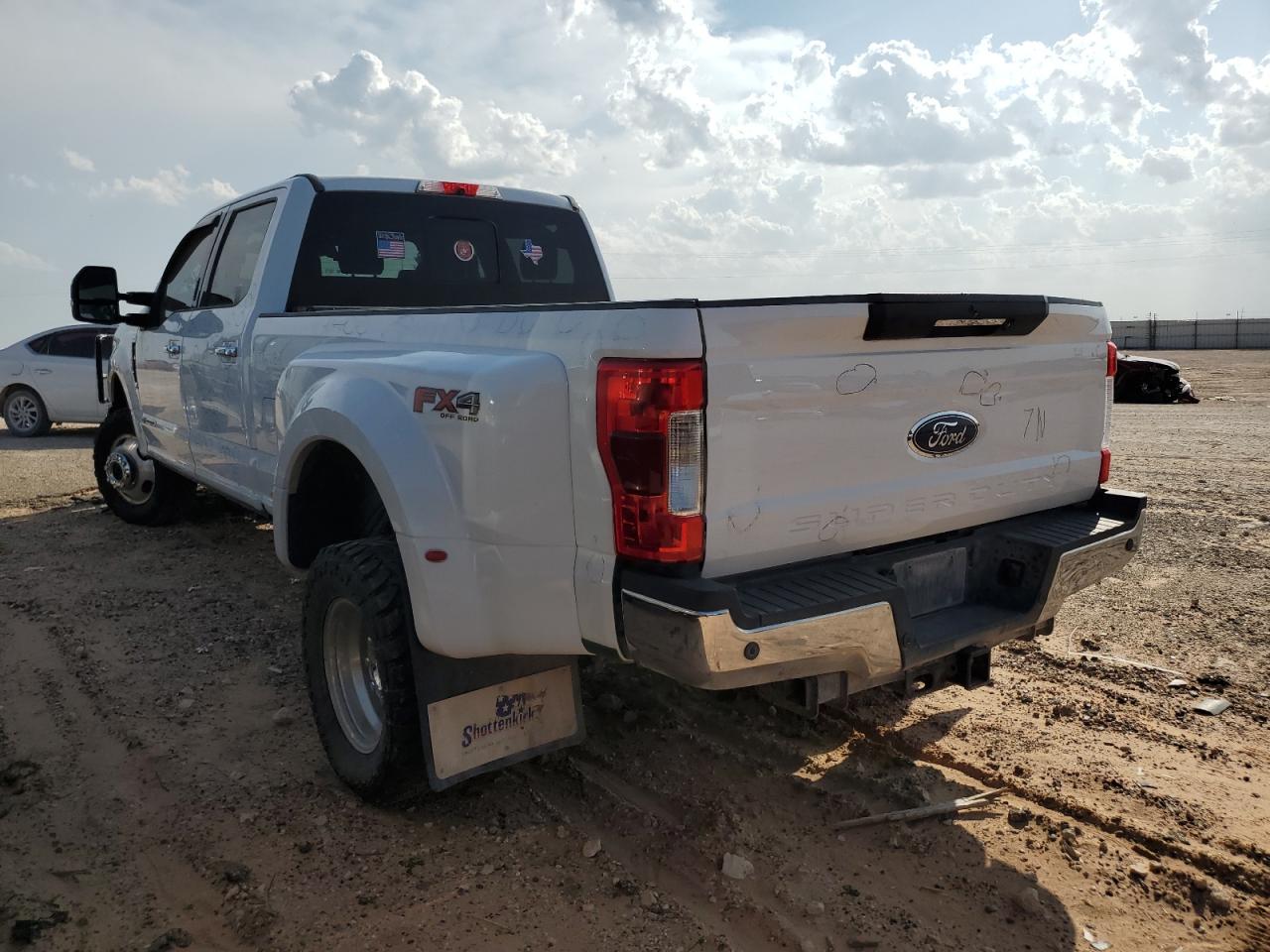 FORD F350 SUPER 2019 white  diesel 1FT8W3DT4KEE32247 photo #3