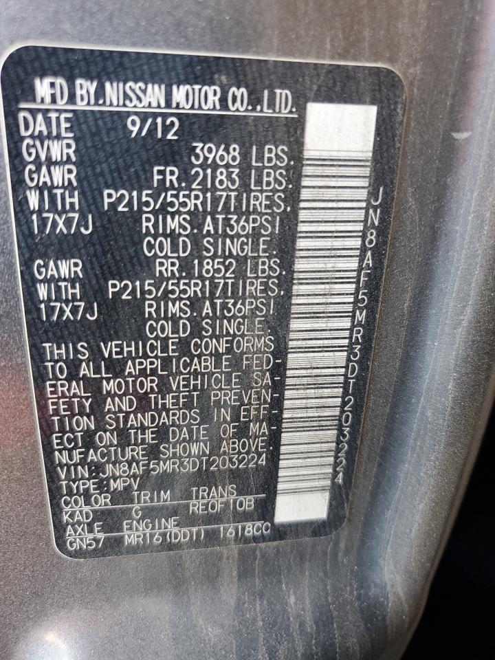 JN8AF5MR3DT203224 2013 Nissan Juke S