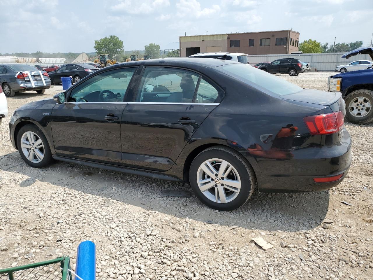 Lot #2751760137 2014 VOLKSWAGEN JETTA HYBR