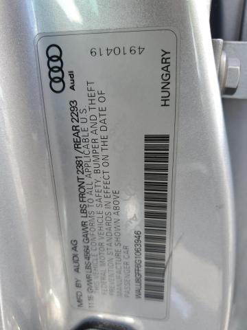 2016 AUDI A3 PREMIUM - WAUJ8GFF6G1063946