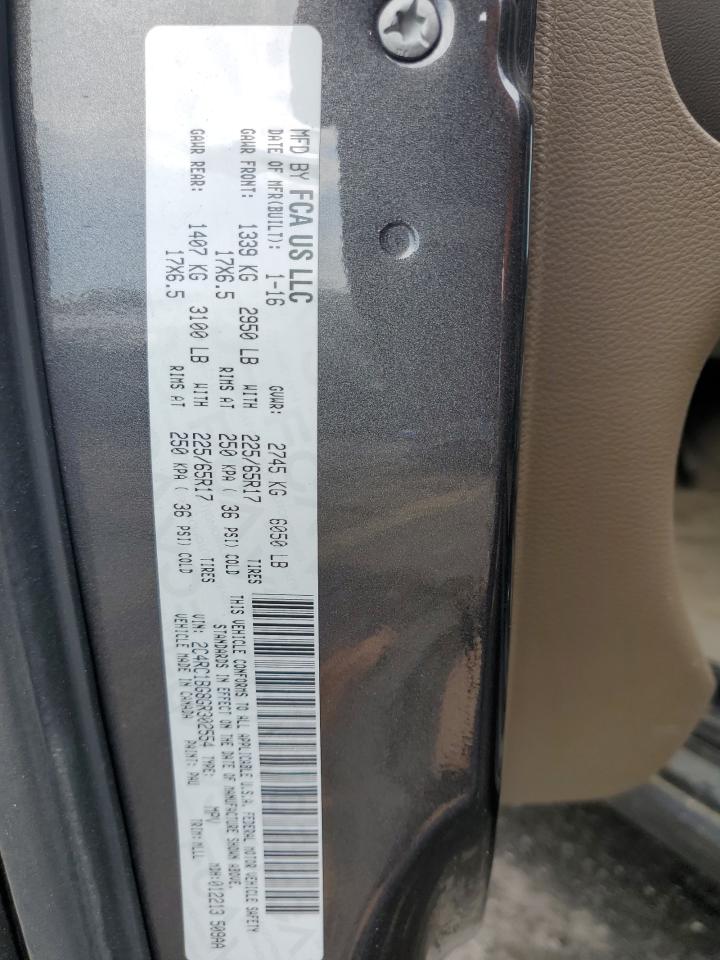 2C4RC1BG8GR302554 2016 Chrysler Town & Country Touring