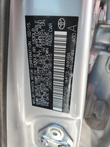 2015 TOYOTA PRIUS C - JTDKDTB38F1581515