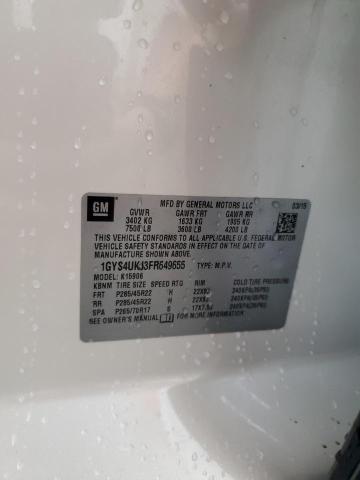 2015 Cadillac Escalade Esv Platinum VIN: 1GYS4UKJ3FR649655 Lot: 63030854