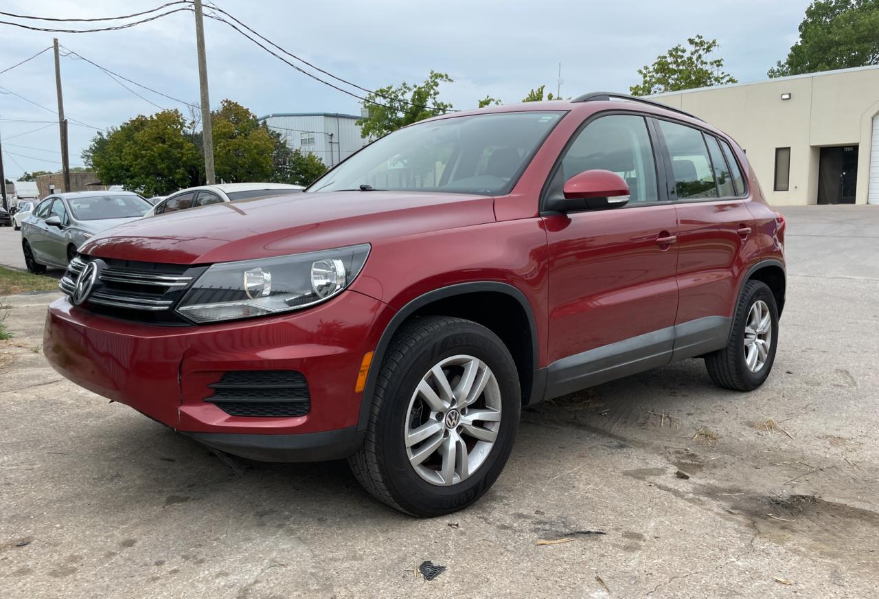 2015 Volkswagen Tiguan S vin: WVGAV7AX1FW103519