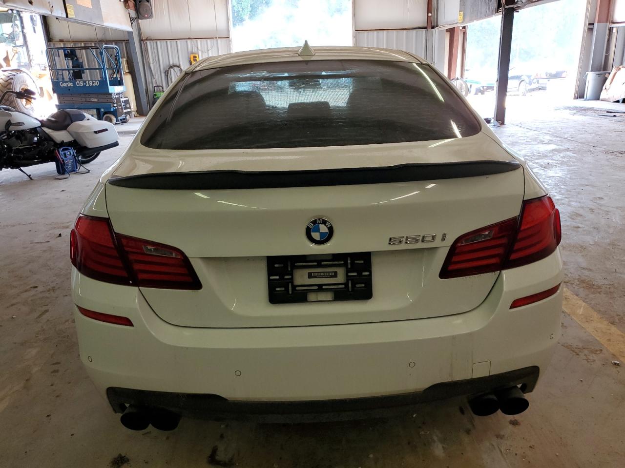 2013 BMW 550 I vin: WBAFR9C54DDX80754