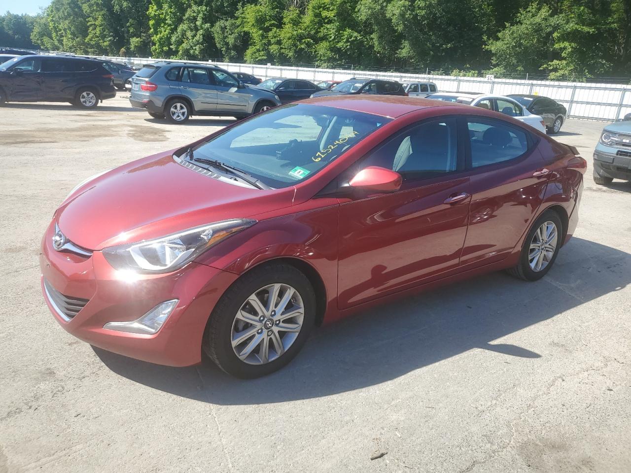 2015 Hyundai Elantra Se vin: 5NPDH4AEXFH639025