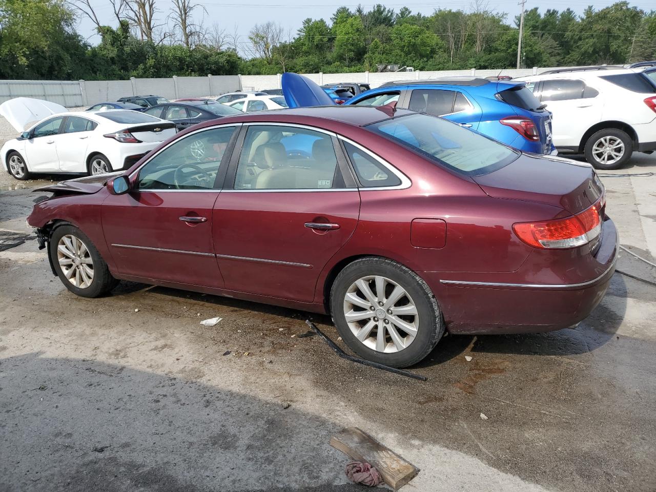 Lot #2921651150 2009 HYUNDAI AZERA GLS